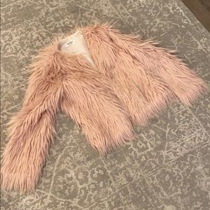Pink Puffy sweater size S